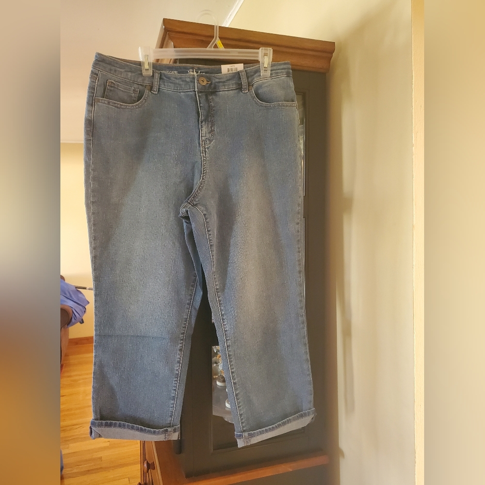 Style & Co curvy capri jeans size 14